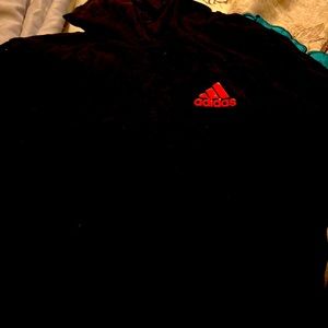 Adidas hooded shirt